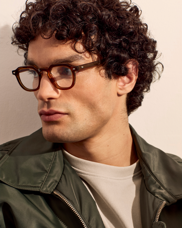 Homme Marron Optiques