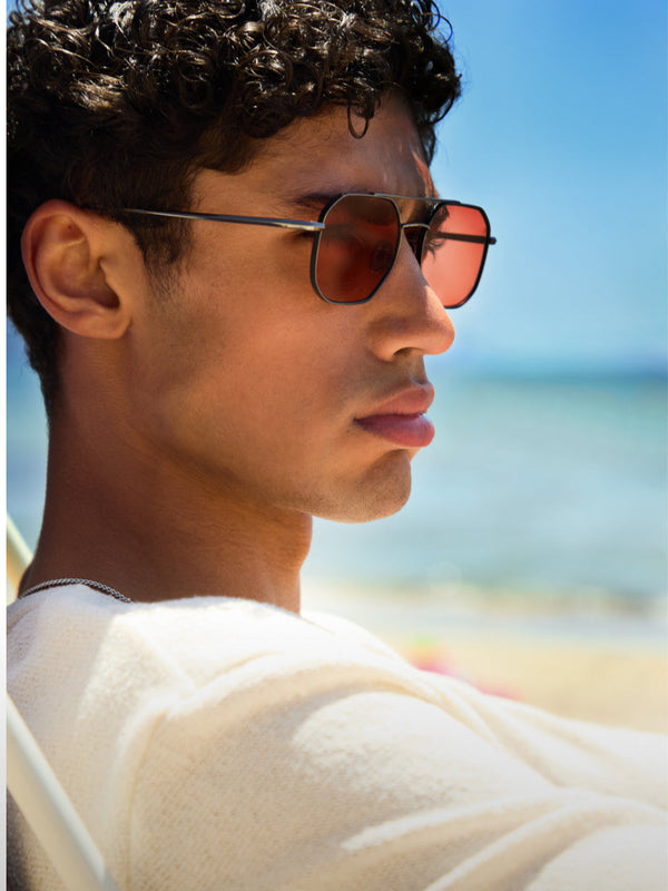 Homme Solaires with ColouRouges Lenses